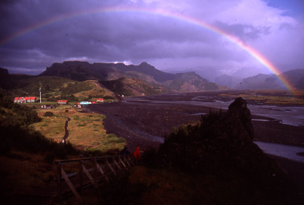 Arcobaleno su Porsmork